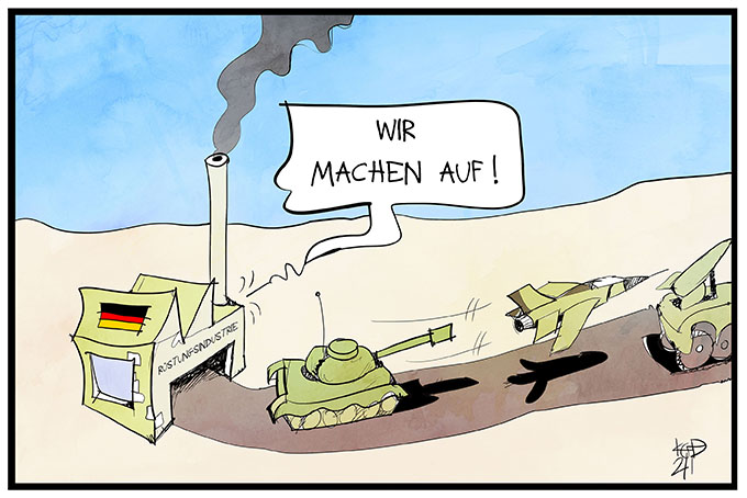 Deutsche Waffen für Krisengebiete