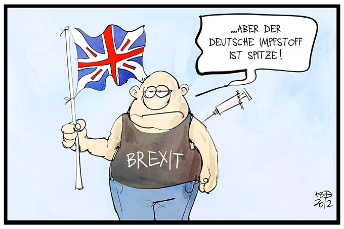 Großbritannien verimpft deutsches Vakzin