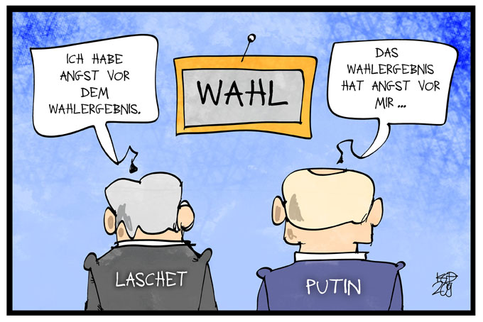 Warten auf das Wahlergebnis in Russland und NRW