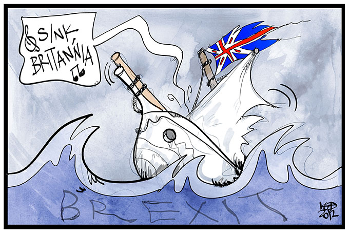 Britannia doesn’t rule the waves anymore