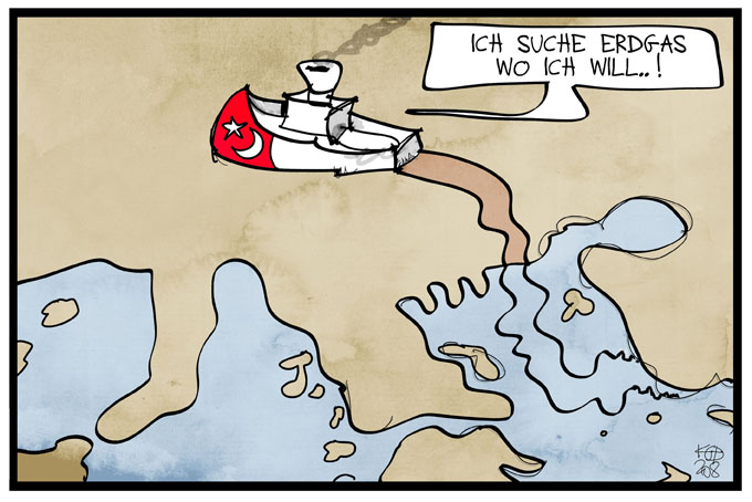 Türkisches Manöver im Mittelmeer