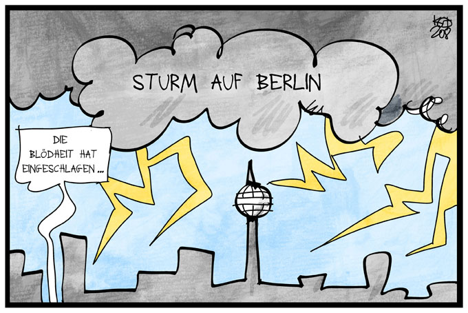 Sturmwarnung für Berlin