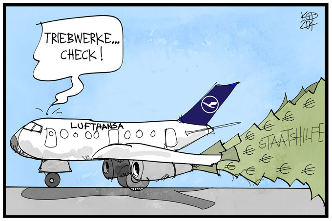 Staatshilfe für die Lufthansa