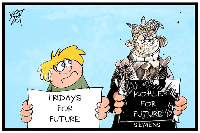 Fridays for Future kritisiert Siemens‘ Beteiligung an der Kohlemine Adani