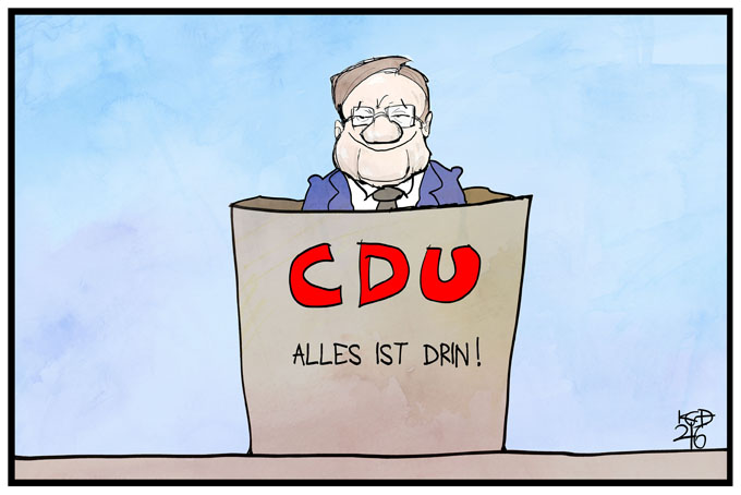 Die CDU stellt ihr Wahlprogramm vor