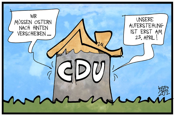Die CDU will am 25. April ihre neue Parteispitze wählen