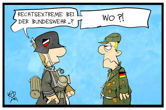 Mehr rechtsextreme Verdachtsfälle bei der Bundeswehr