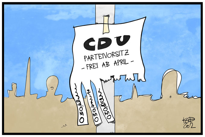 Kampfkandidatur um den CDU-Vorsitz