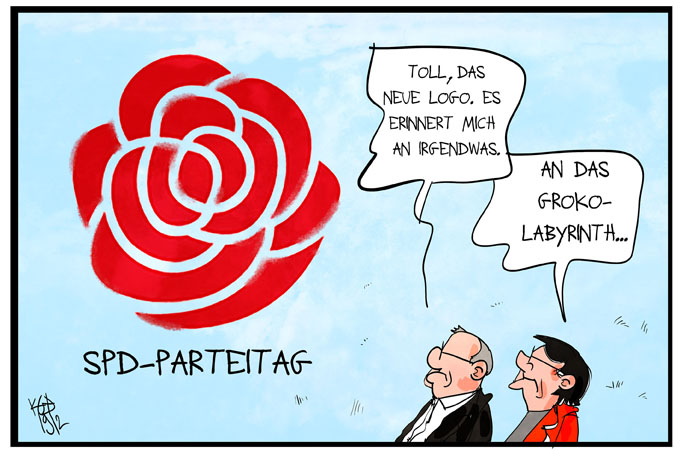 Wegweisend: Das neue Logo der SPD