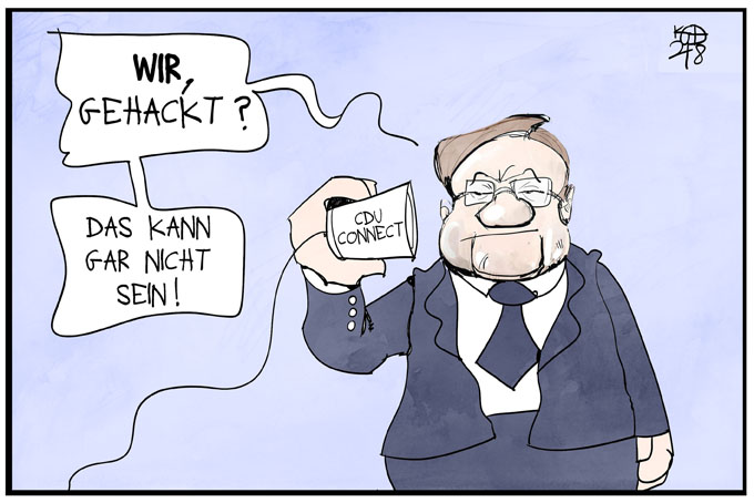Sicherheitslücke bei der CDU aufgedeckt