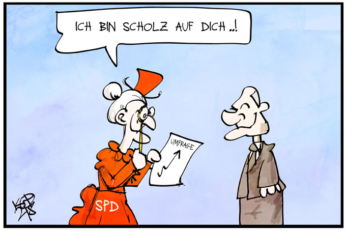 Die SPD legt in den Umfragen zu
