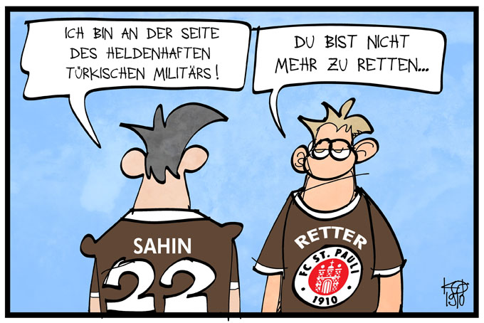 Der FC St. Pauli suspendiert Cenk Sahin