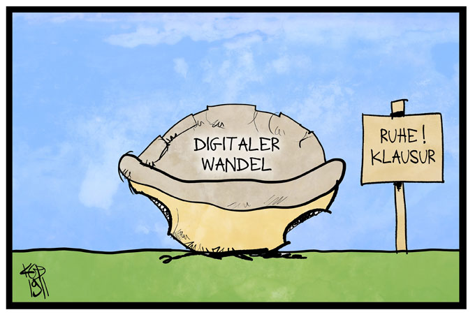 Digitalisierungsklausur