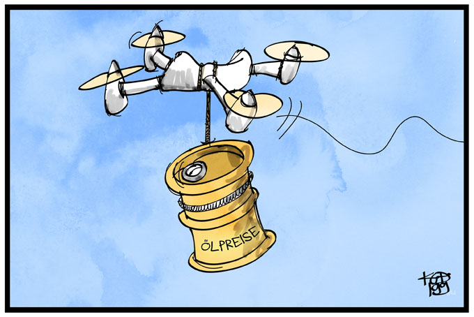 Drohnenangriffe lassen den Ölpreis steigen