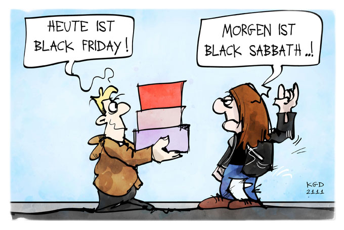 Black Friday und Black Sabbath