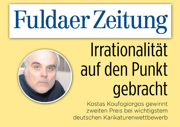 Fuldaer Zeitung Bericht über Kostas Koufogiorgos
