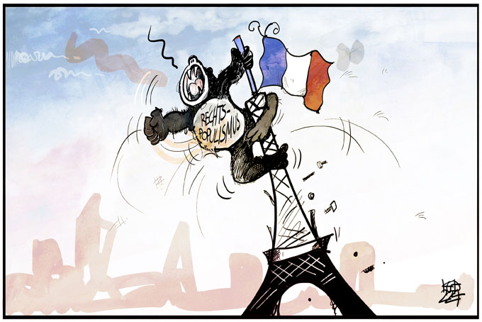 Frankreich in Gefahr