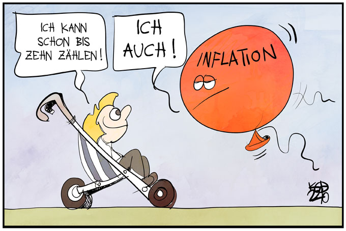 Die Inflation erreicht 10 Prozent