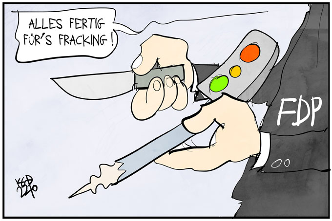 Die FDP will Fracking voranbringen
