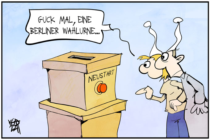 Die Berliner Senatswahl muss wiederholt werden