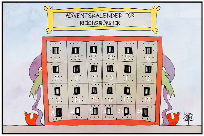 Reichsbürger-Adventskalender