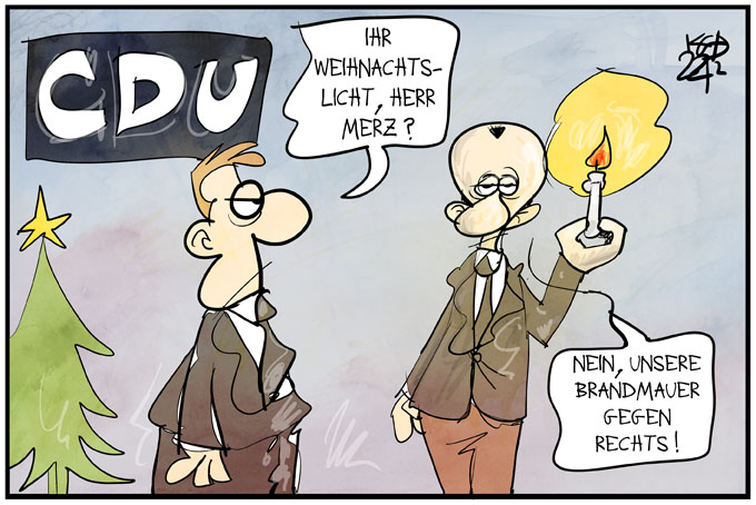 Die Brandmauer der CDU