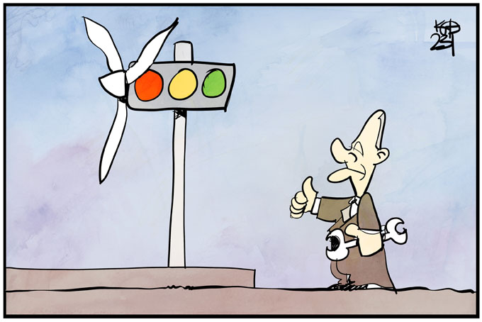 Scholz will den Ausbau der Windkraft voran treiben