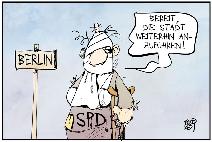 Die SPD will Berlin weiter anführen