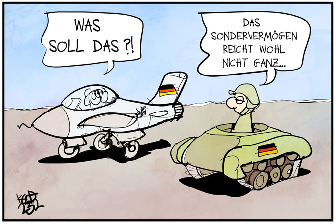 Rüstungsmängel bei der Bundeswehr