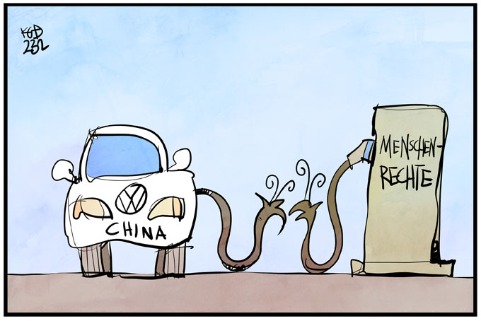 VW hält an seiner Fabrik in den Uiguren-Region fest