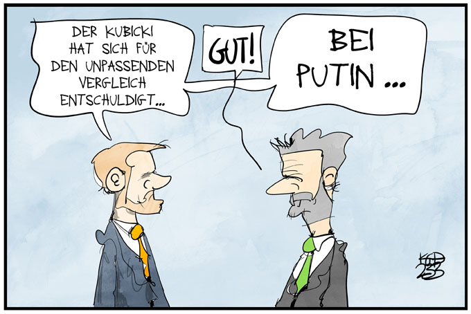 Kubicki vergleicht Habeck mit Putin
