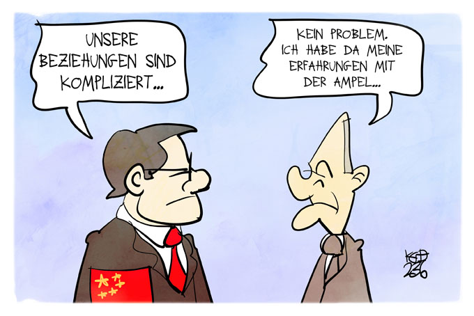 Komplizierte deutsch-chinesische Beziehungen