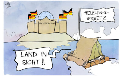 Die Ampel bringt das Heizungsgesetz durch den Bundestag