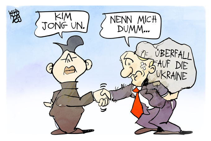 Putin trifft Kim Jong Un