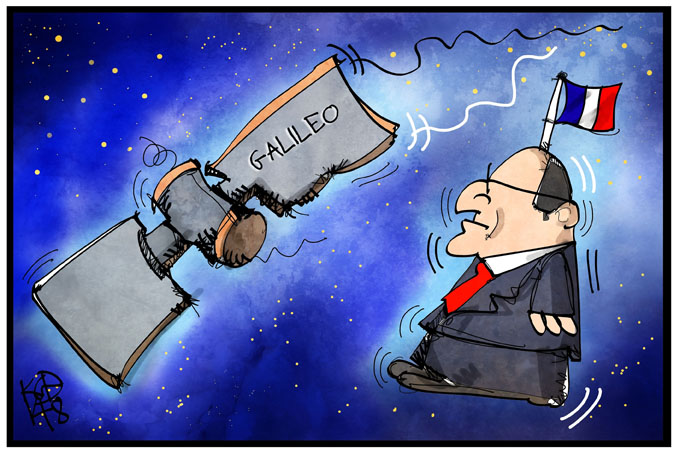 Hollande lost in space