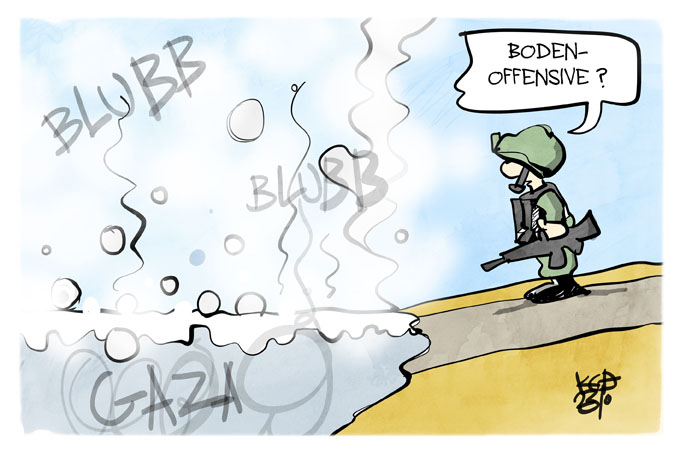 Israel zögert die Bodenoffensive hinaus