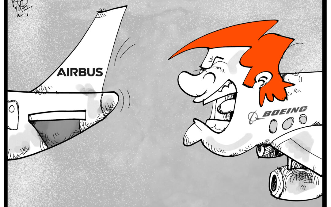 Handelsblatt Boeing vs. Airbus