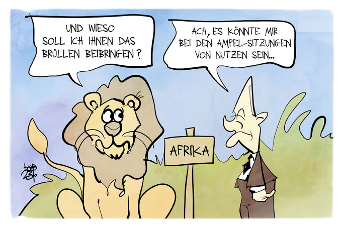 Scholz in Afrika