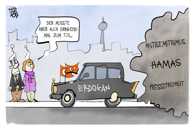 Erdogan in Berlin