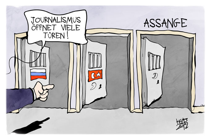 Assange kämpft gegen seine Auslieferung an die USA