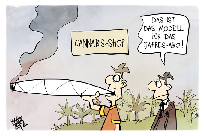 Der Bundestag stimmt über das Cannabisgesetz ab