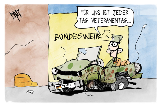 Deutschland bekommt einen Veteranentag