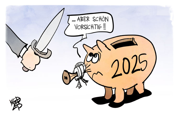 Uneinigkeit über den Haushalt 2025